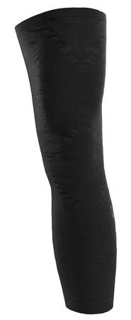 Cyklistické návleky na nohy ALÉ Seamless Dryarn® Seamless Legwarmer Black