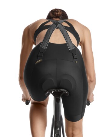 Cyklistické nohavice Assos UMA GTV Bib Shorts C2 Black