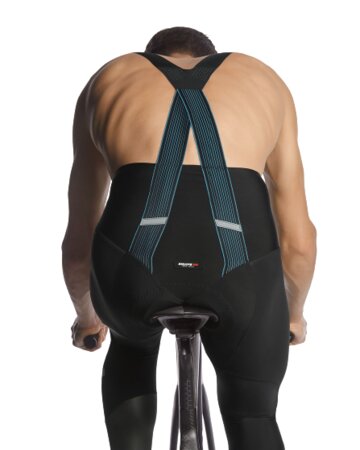 Cyklistické nohavice Assos EQUIPE R HABU Winter Bib Tights S9 Black