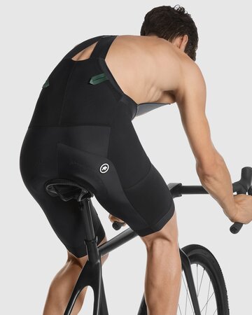 Cyklistické nohavice Assos MILLE GTC KIESPANZER Bib Shorts C2 Black
