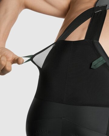 Cyklistické nohavice Assos MILLE GTC KIESPANZER Bib Shorts C2 Black