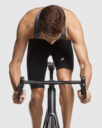 Cyklistické nohavice Assos MILLE GTS Spring Fall Bib Shorts C2 Black