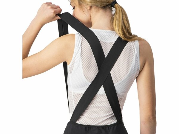 Cyklistické nohavice Castelli Endurance W Bibshort Black