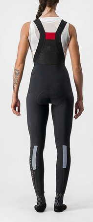 Cyklistické nohavice Castelli Sorpasso Ros W Bibtight Light Black
