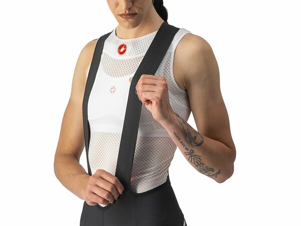 Cyklistické nohavice Castelli Velocissima 3 Bibshort Black/Silver