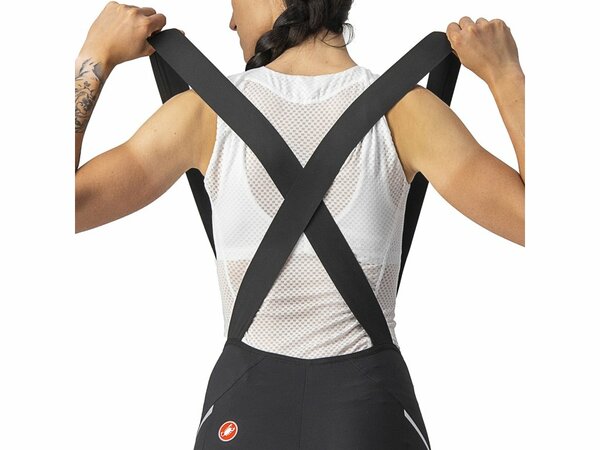 Cyklistické nohavice Castelli Velocissima 3 Bibshort Black/Silver