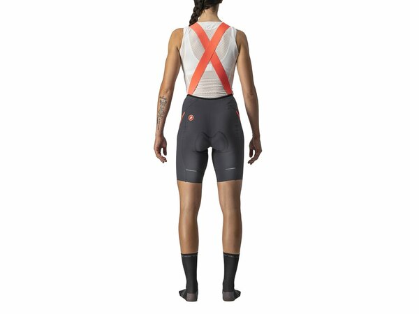Cyklistické nohavice Castelli Velocissima 3 Bibshort Gray/Pink