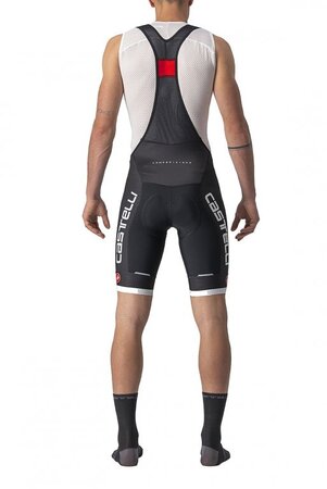 Cyklistické nohavice Castelli Competizione KIT Bibshort Savile Black/Silver Gray
