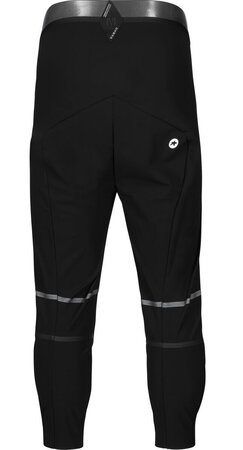 Cyklistické nohavice Assos Mille GT Thermo Rain Shell Pants Black Series
