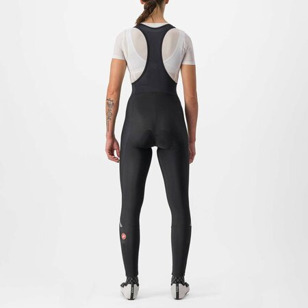 Cyklistické nohavice Castelli Entrata W Bibtight Black