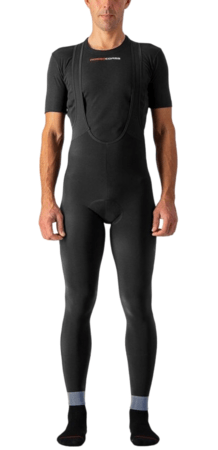 Pánske nohavice Castelli Tutto Nano Bibtight Black