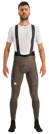 Pánske nohavice Sportful Supergiara Bibtight Brown