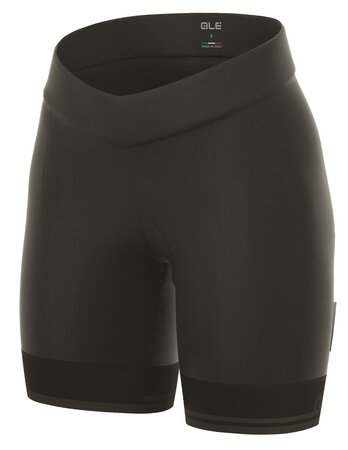 Cyklistické kraťasy ALÉ Classico RL Lady Black/Charcoal Grey