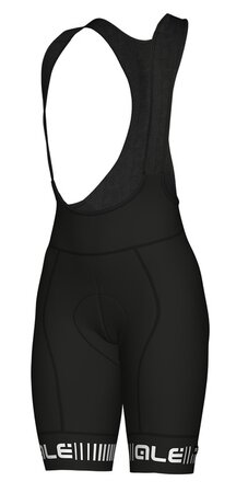 Cyklistické kraťasy ALÉ Graphics PRR Strada Black/White