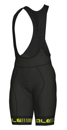 Cyklistické kraťasy ALÉ Graphics PRR Strada Black/Fluo Yellow Cyklistické kraťasy ALÉ Graphics PRR Strada Black/Fluo Yellow