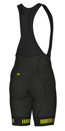 Cyklistické kraťasy ALÉ Graphics PRR Strada Black/Fluo Yellow Cyklistické kraťasy ALÉ Graphics PRR Strada Black/Fluo Yellow