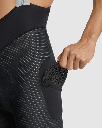 Cyklistické nohavice Assos TRAIL TACTICA Liner Bib Shorts HP T3 Torpedo Grey