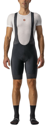 Pánske Nohavice Castelli Entrata Bibshort Black