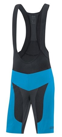 Kraťasy Gore C7 Pro 2in1 Bib Shorts+-Dynamic Cyan/Black