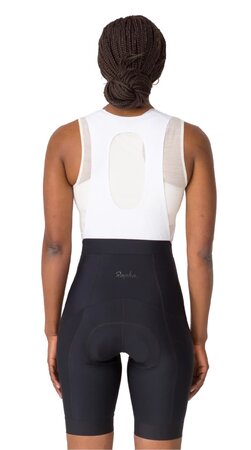 Dámske cyklistické šortky s trakmi Rapha Core Čierna Dámske cyklistické šortky s trakmi Rapha Core Čierna