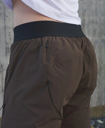 Kraťase POC Guardian Air Shorts Axinite Brown