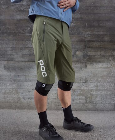 Kraťase POC M´S Essential Enduro Short Epidote Green