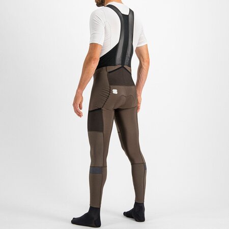 Pánske nohavice Sportful Supergiara Bibtight Brown