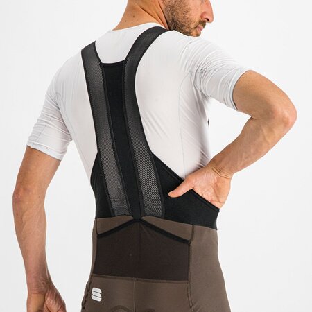 Pánske nohavice Sportful Supergiara Bibtight Brown
