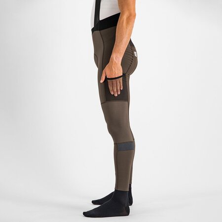 Pánske nohavice Sportful Supergiara Bibtight Brown