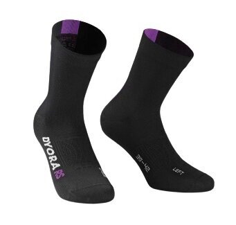 Cyklistické ponožky Assos DYORA RS Summer Socks Black