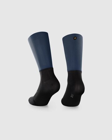 Cyklistické ponožky Assos GTO Socks Yubi Blue