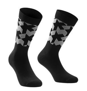 Cyklistické ponožky Assos Monogram Socks EVO Black