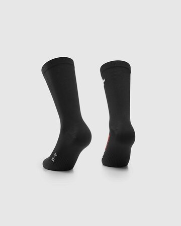 Cyklistické ponožky Assos RS Socks TARGA Black