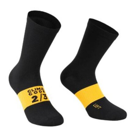Cyklistické ponožky Assos Spring Fall Socks EVO Black Series