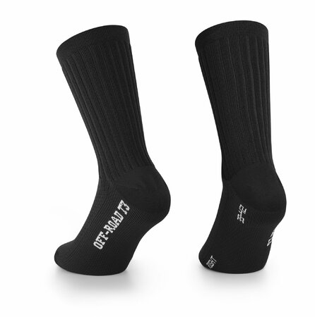 Cyklistické ponožky Assos Trail Socks T3 Black Series