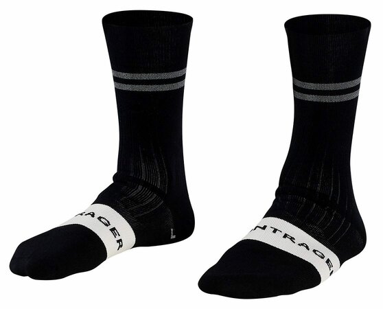 Cyklistické ponožky Bontrager Velocis Crew Black