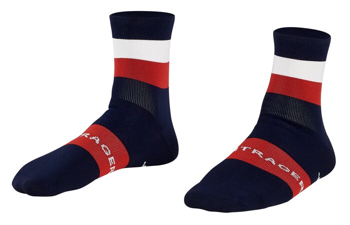 Ponožky Bontrager Race Quarter Deep Dark Blue Ponožky Bontrager Race Quarter Deep Dark Blue