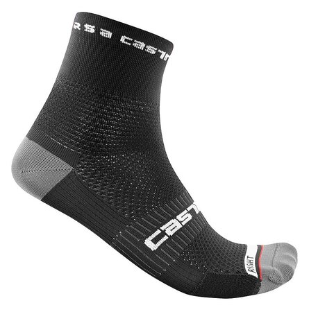 Ponožky Castelli Rosso Corsa Pro 9 Sock Black