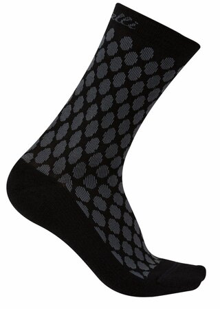 Ponožky Castelli Sfida 13 Black/Dark Gray