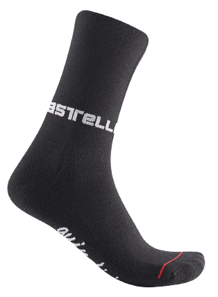 Ponožky Castelli Quindici Soft Merino W Sock Black