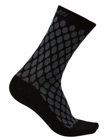 Ponožky Castelli Sfida 13 Sock Black/Dark Gray