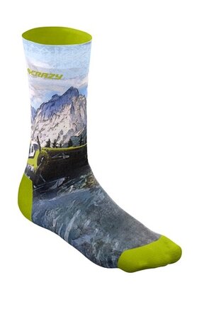 Ponožky Crazy Socks Lost In Paradise Liken