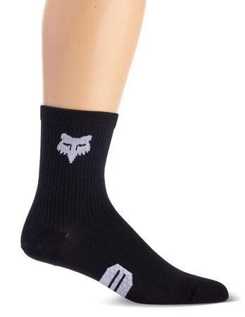 Cyklistické ponožky Fox Racing 6" Ranger Socks Black Cyklistické ponožky Fox Racing 6" Ranger Socks Black