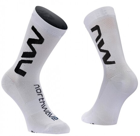 Cyklistické ponožky Northwave Extreme Air Sock White/Black