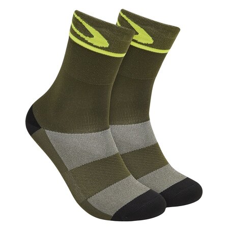 Cyklistické ponožky Oakley Cadence Socks Fern