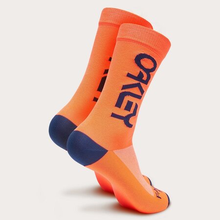Cyklistické ponožky Oakley Factory Pilot MTB Socks Neon Orange