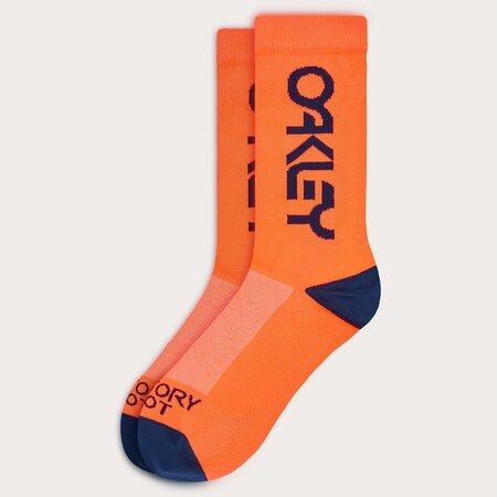 Cyklistické ponožky Oakley Factory Pilot MTB Socks Neon Orange