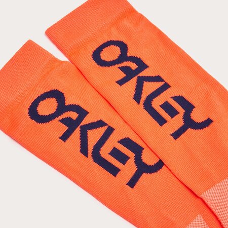 Cyklistické ponožky Oakley Factory Pilot MTB Socks Neon Orange