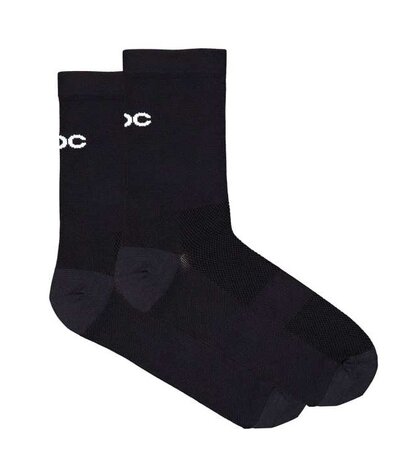 Cyklistické ponožky POC Cadence Road Socks Uranium Black Cyklistické ponožky POC Cadence Road Socks Uranium Black