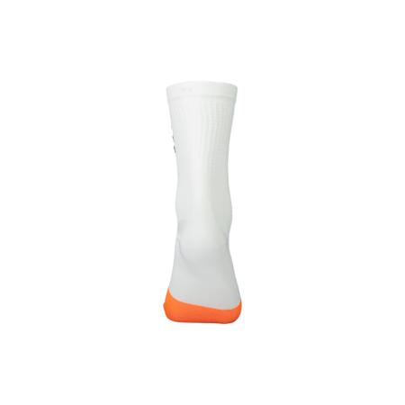Ponožky POC Flair Hydrogen White/Zink Orange